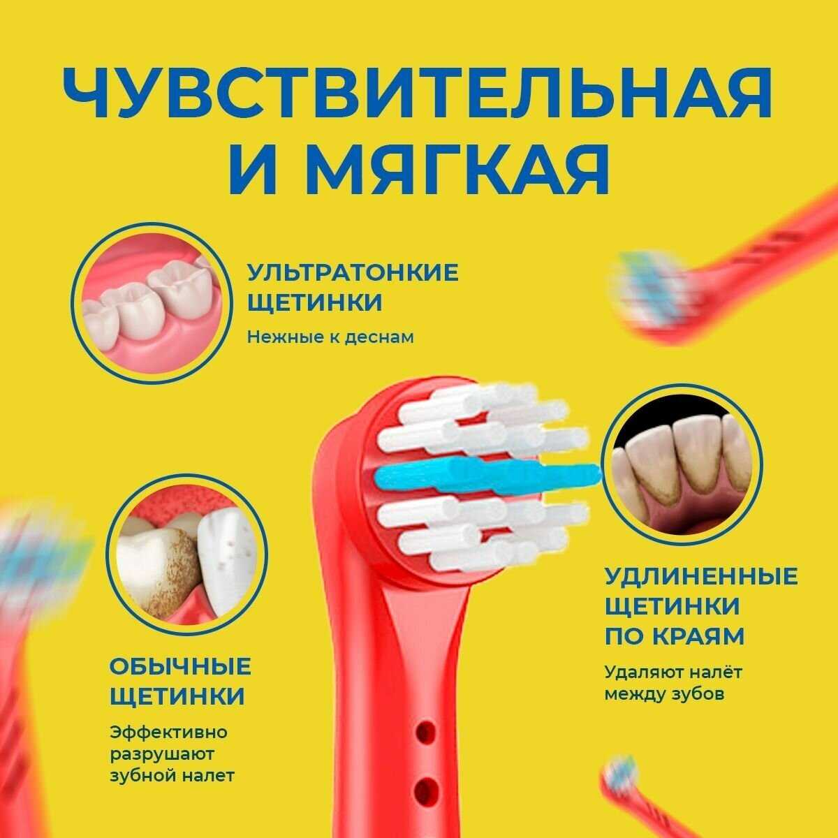 Насадки для зубной щетки Oral-B средней жесткости (YE-25a)