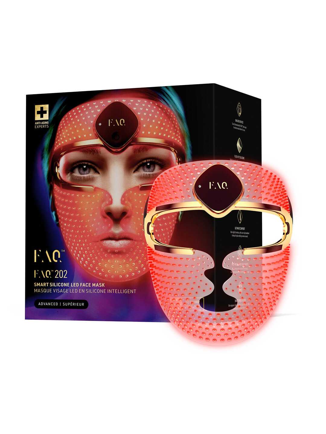 led-маска FAQ 202 С [7 типов led-света и ближнего инфракрасного света] фотография 1