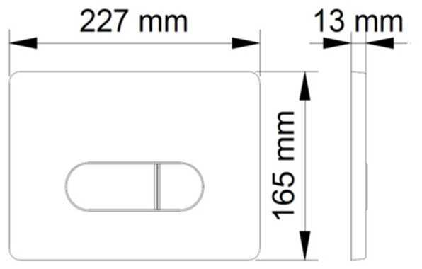 Инсталляция для подвесного унитаза BERGES NOVUM с клавишей D3 хром глянец 040233 фотография 3