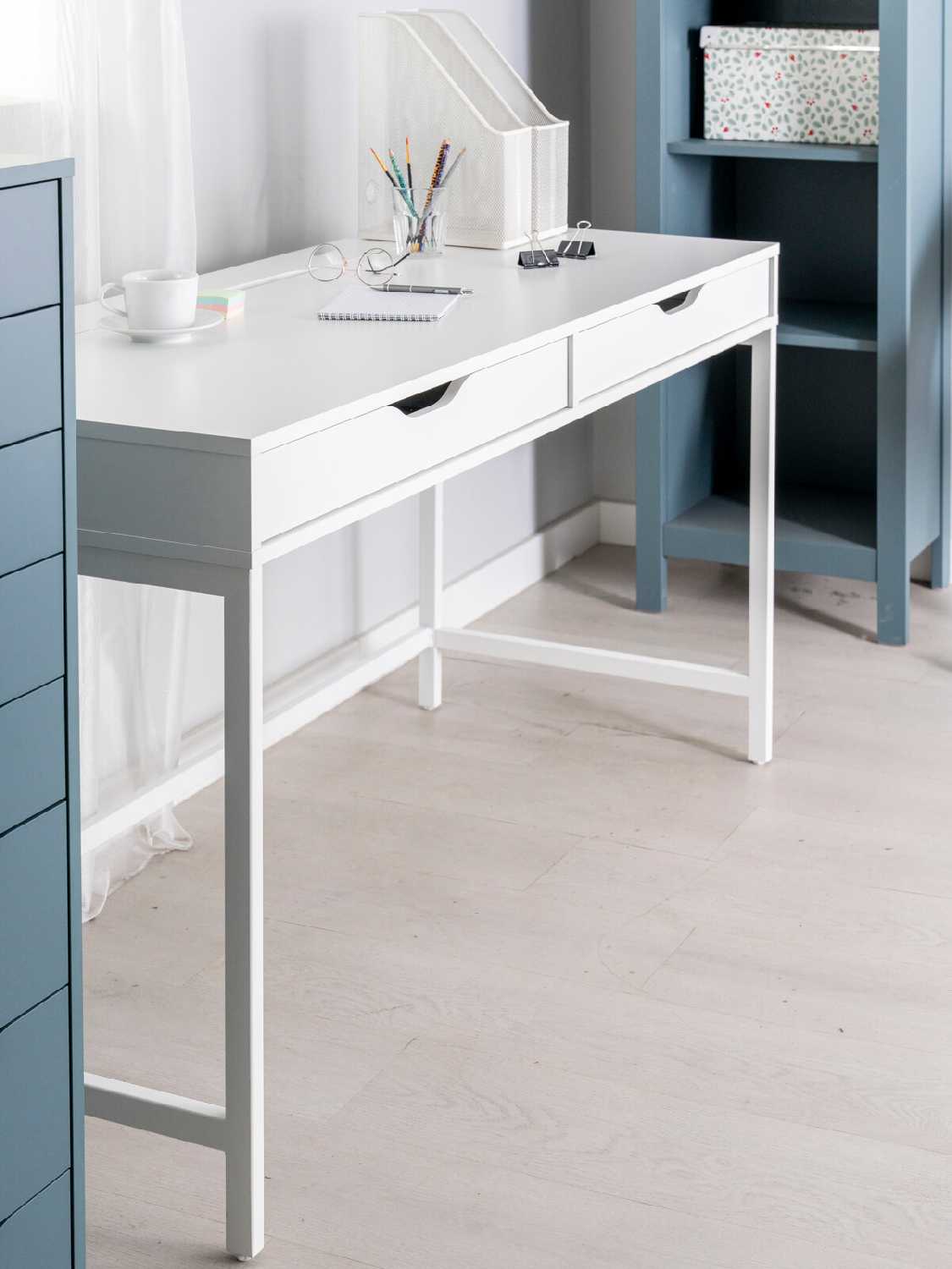 Стол письменный Ингар ГУД ЛАКК [132 х 58 х 76 см] фотография 7