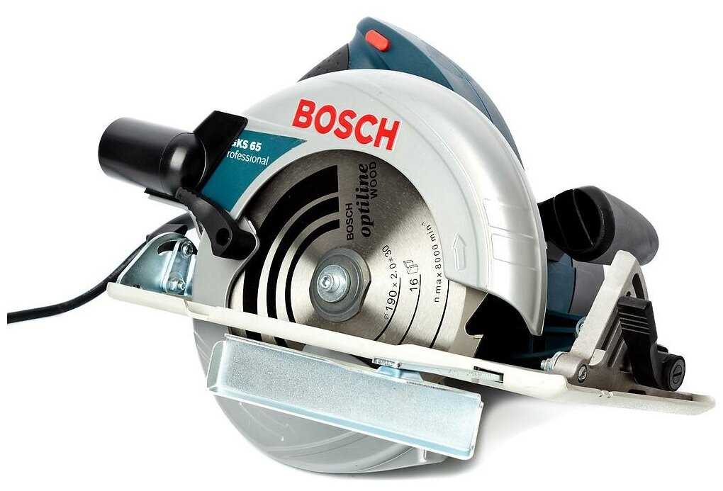 Дисковая пила аккумуляторная BOSCH GKS 65 фотография 18