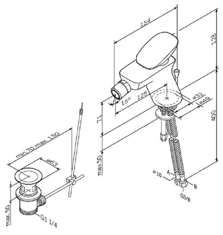 Смеситель Am.Pm F70A83100 фотография 4