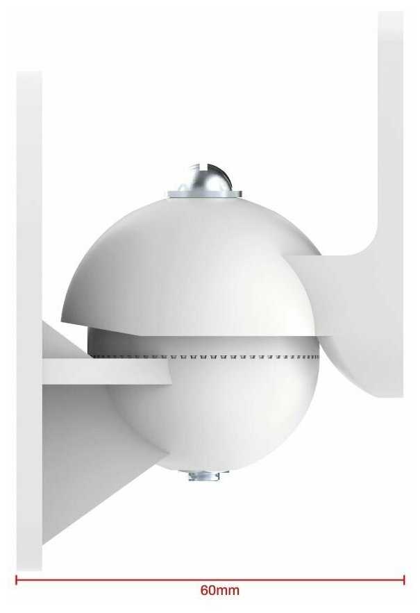 Кронштейн для акустики UniTeki SMP1604W, белый фотография 4