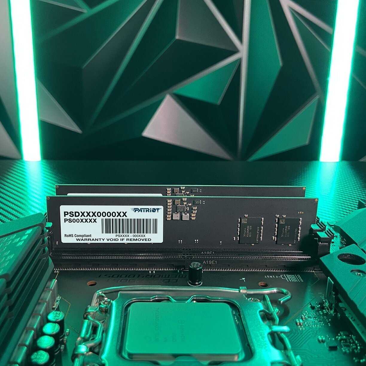 Оперативная память Patriot Memory SL 8 ГБ DDR5 5600 МГц (PSD58G560041) фотография 1