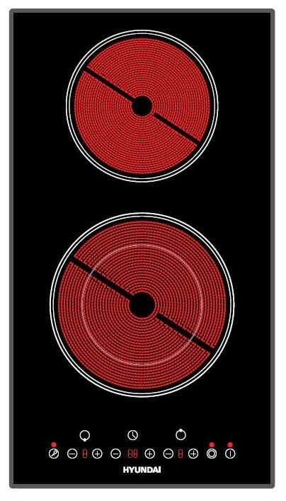 Варочная Поверхность Hyundai HHE 3285 BG