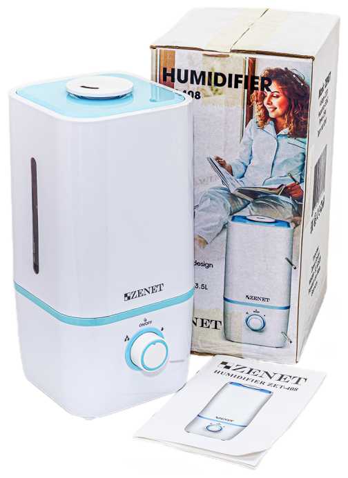 Увлажнитель воздуха с функцией ароматизации ZENET ZET-408 фотография 7