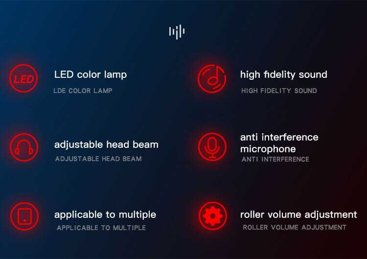 Игровые накладные наушники с микрофоном Yesido EK03 Game Headset фотография 7