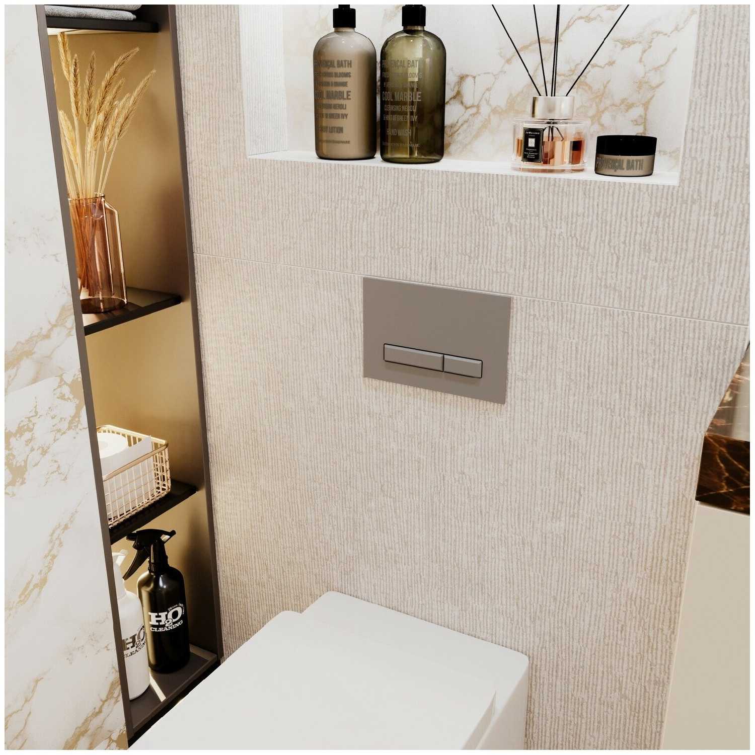 Комплект инсталляции для подвесного унитаза 4 в 1 Lavinia Boho Relfix 38010020 (rectangular) фотография 18