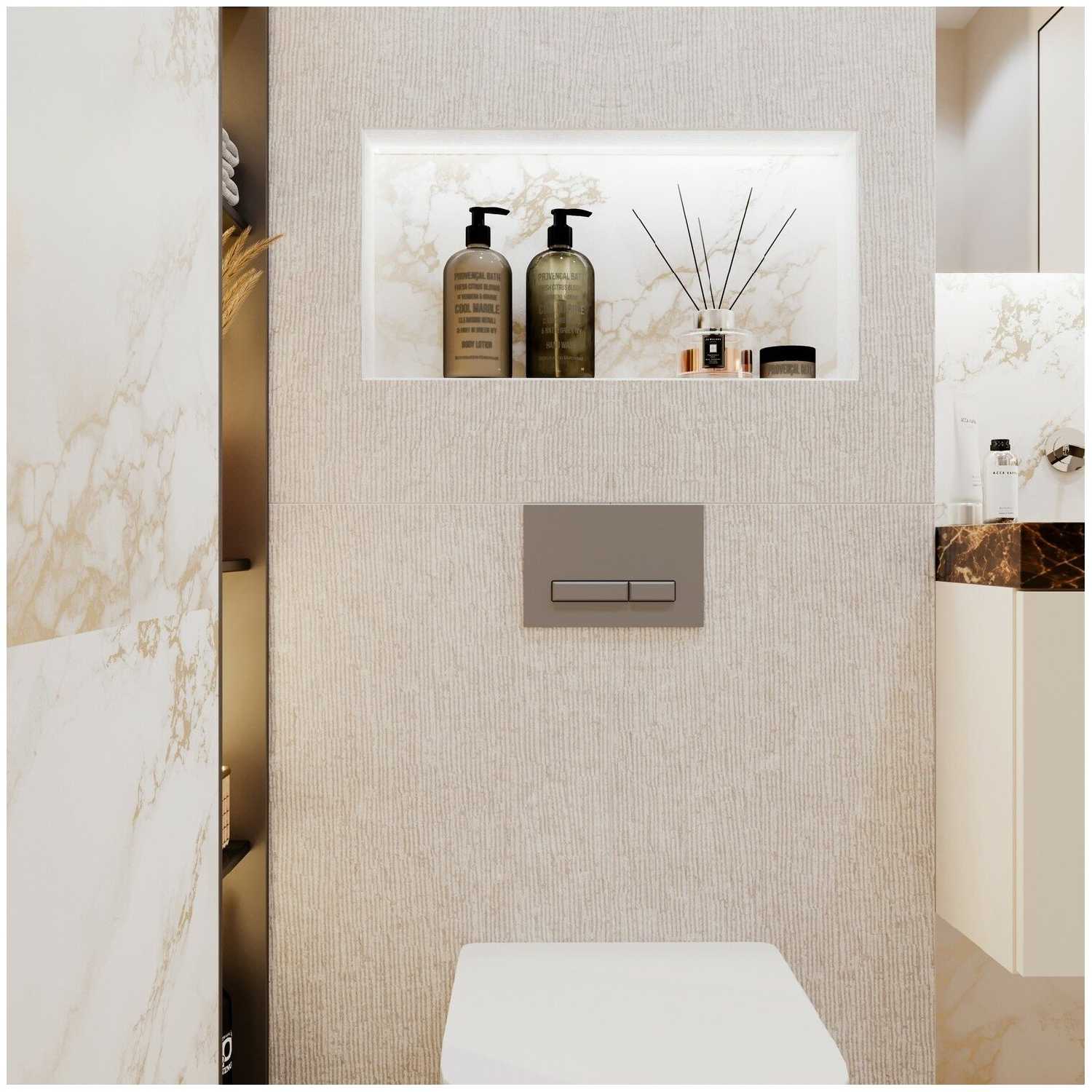 Комплект инсталляции для подвесного унитаза 4 в 1 Lavinia Boho Relfix 38010020 (rectangular) фотография 19