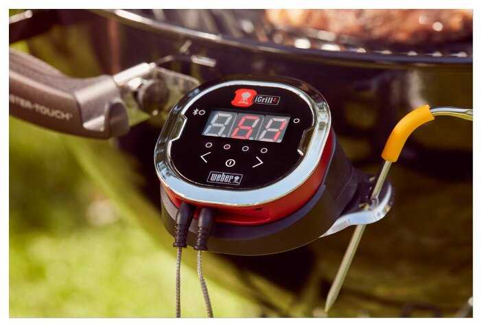 Гриль на дровах Weber Master-Touch GBS E-5750, 72х65х107 см фотография 9