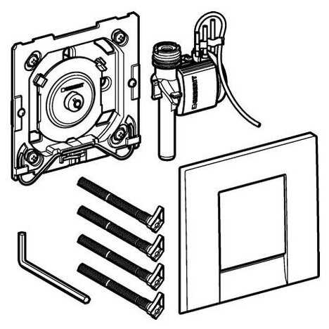 Кнопка смыва Geberit Bolero (116.012.21.1) фотография 1
