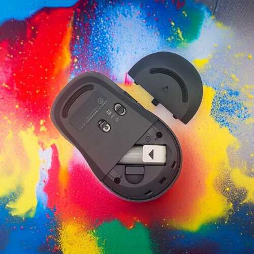 Мышь компьютерная Xiaomi Wireless Bluetooth Dual Mode Mouse 2 (XMSMSB01YM) фотография 3