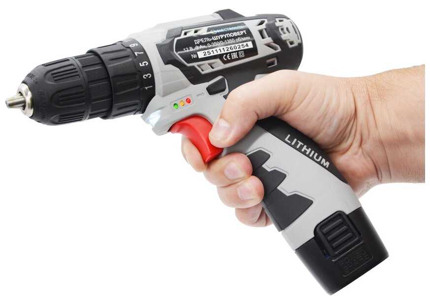 Аккумуляторная дрель-шуруповерт Electrolite Expert 12/2.0 фотография 6