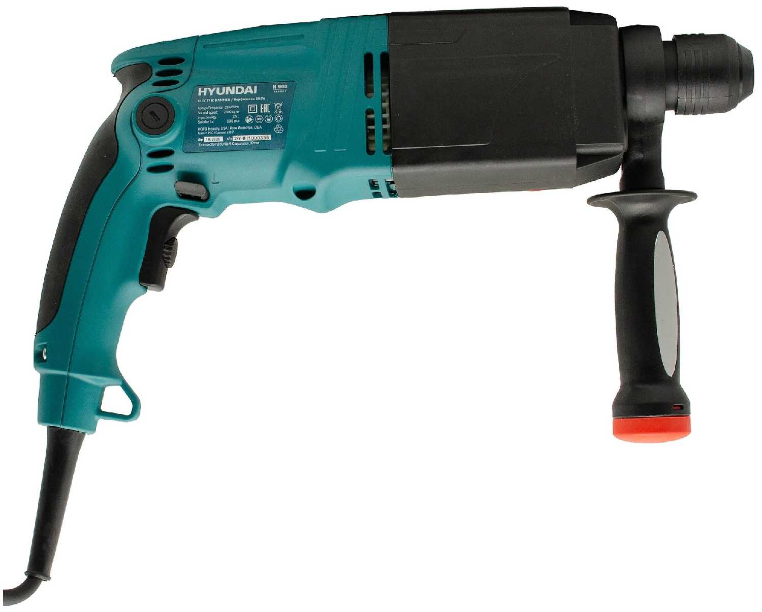 Перфоратор HYUNDAI H 900 (800 Вт) фотография 8