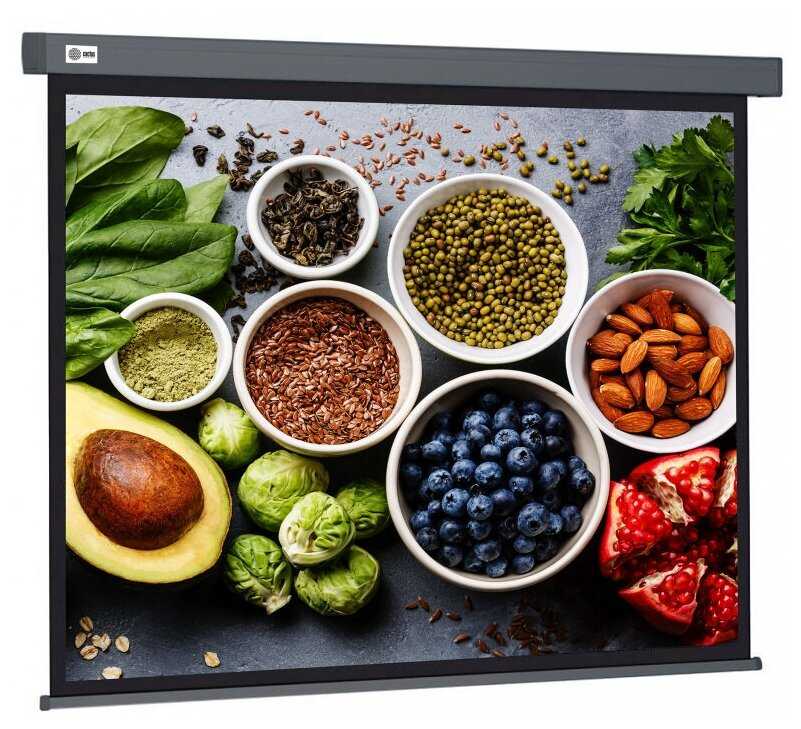 Рулонный cactus Wallscreen (CS-PSW-213X213-SG) фотография 4