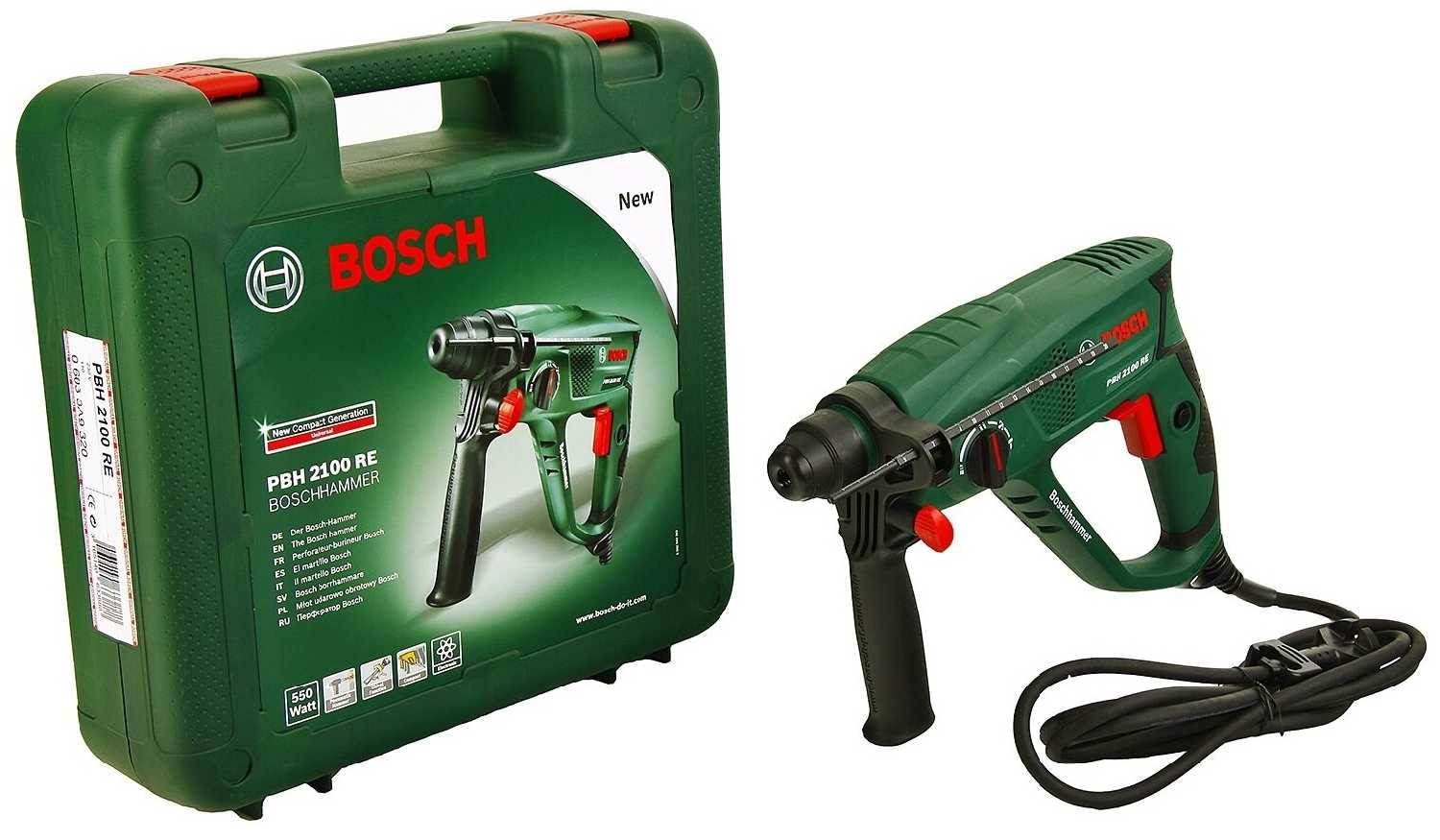 Перфоратор BOSCH PBH 2100 RE фотография 3