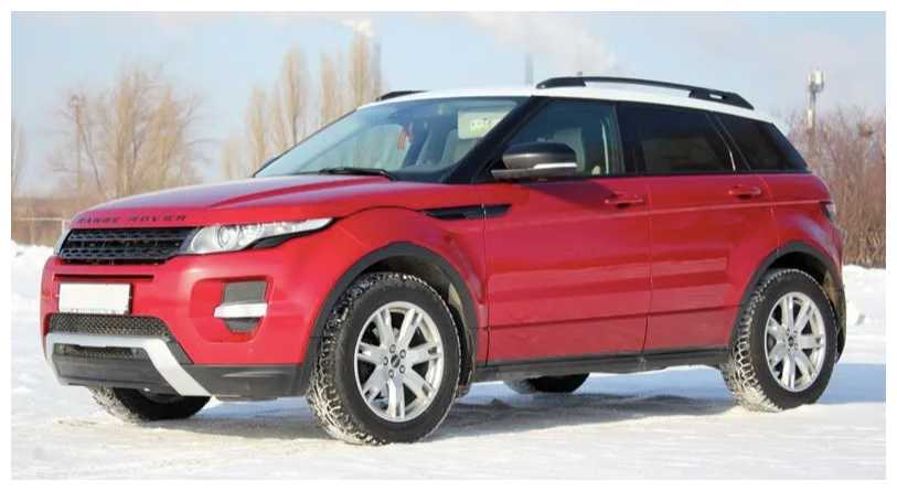 Рейлинги для Land Rover Range Rover Evoque 2011-2018 серые фотография 5