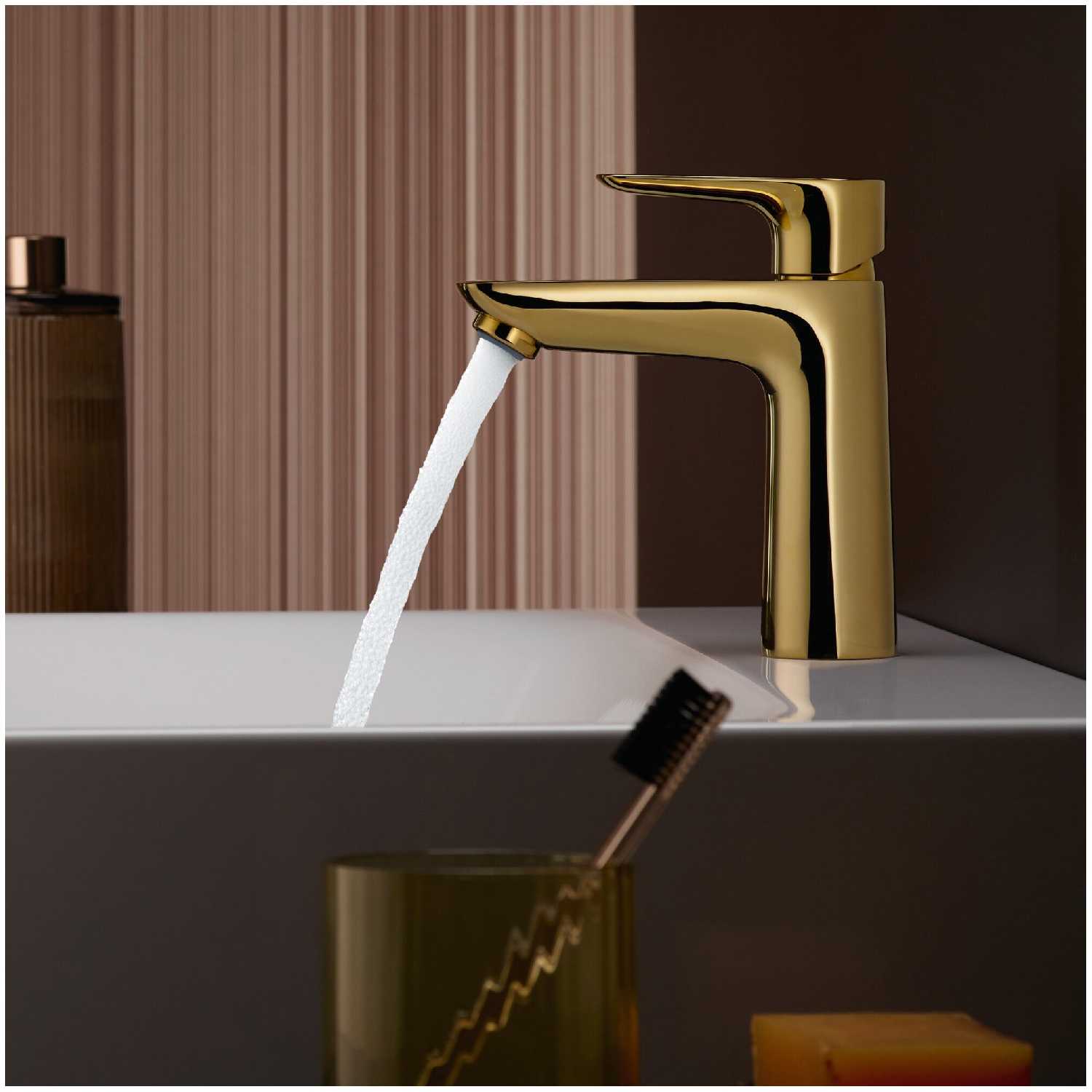 Смеситель для раковины (умывальника) hansgrohe Talis E 71710990, рычажный фотография 2