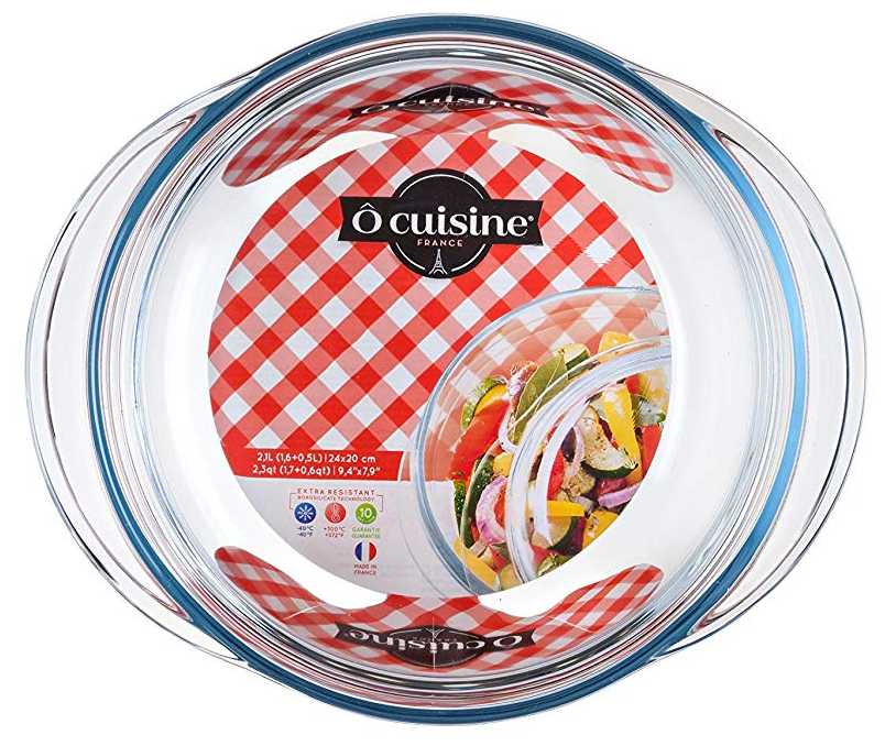 Кастрюля для запекания Pyrex 204AC00/1043, 2.1 л, 20 см фотография 1