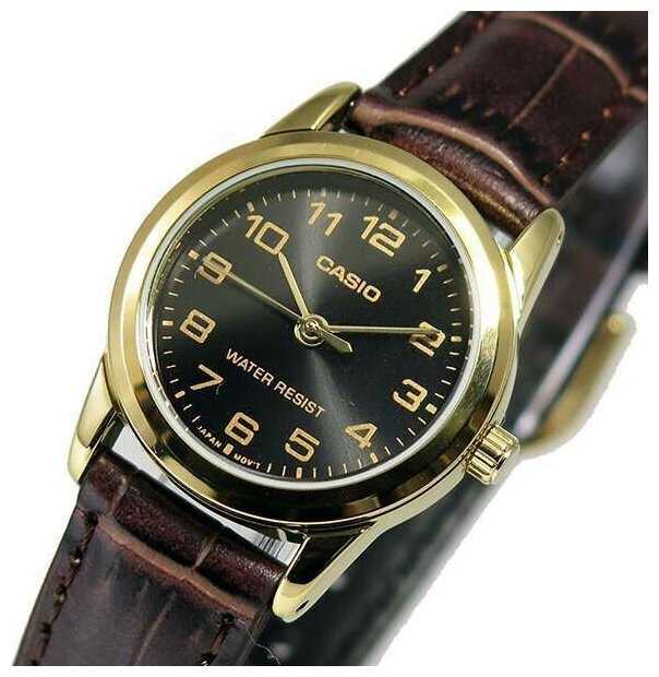 Японские наручные часы Casio Collection LTP-V001GL-1B фотография 1