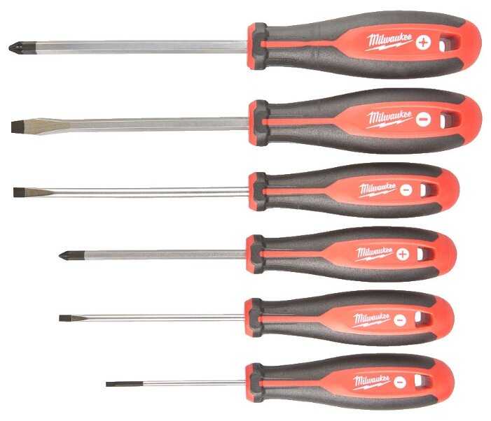 Набор отверток Milwaukee 4932471806, 6 предм.