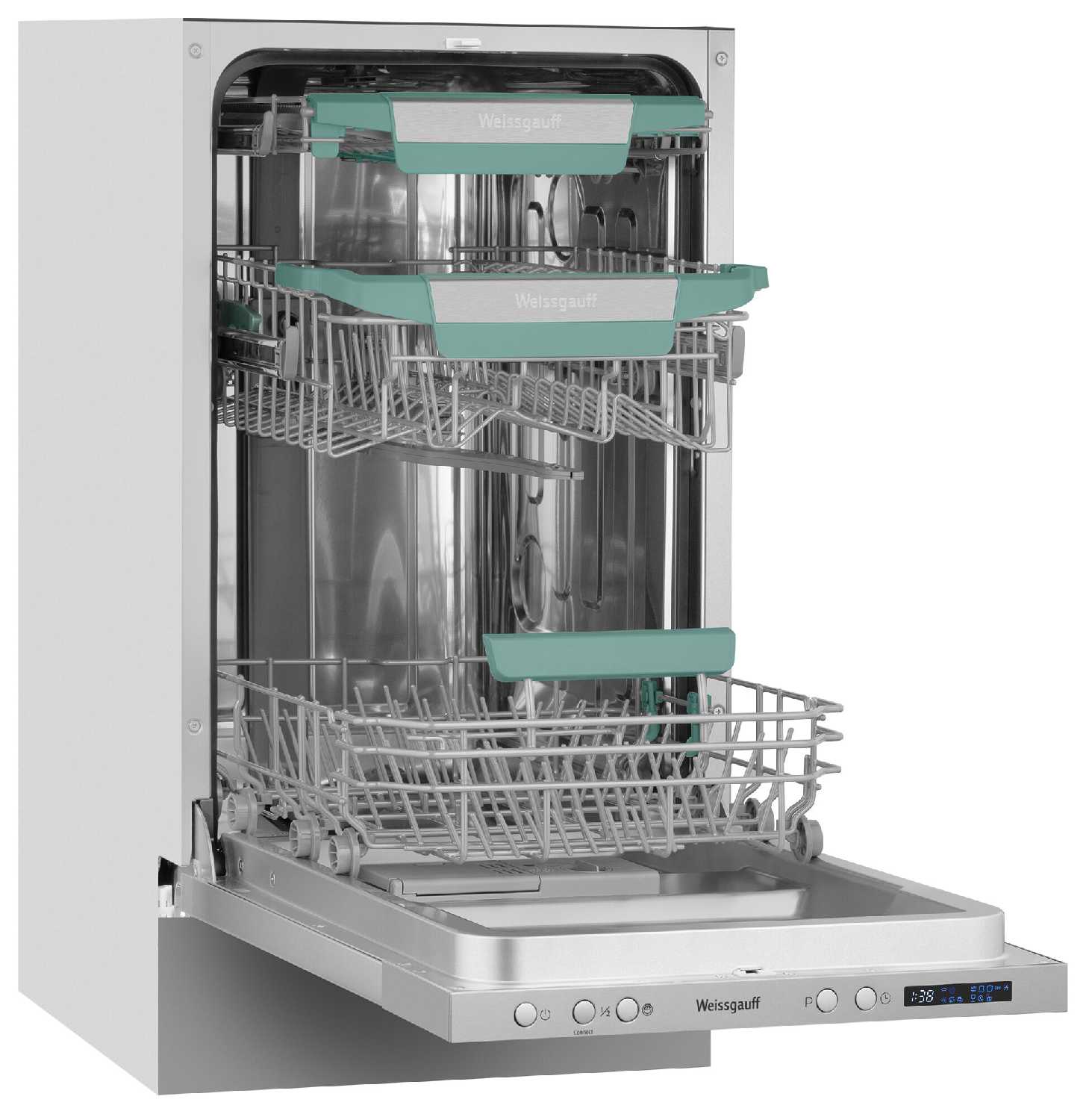 Встраиваемая посудомоечная машина Weissgauff BDW 4543 D Wi-Fi фотография 2