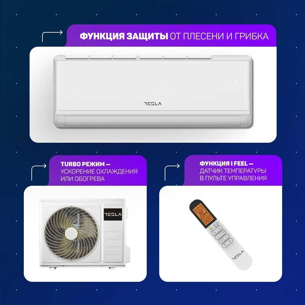 Настенная сплит-система Tesla Invertor TT26EXC1-0932IA фотография 7