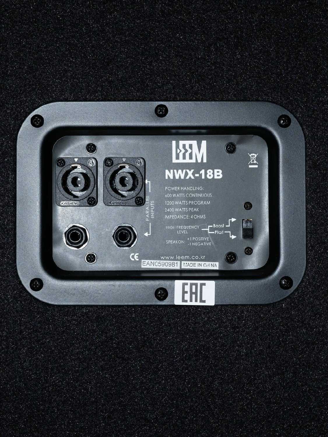 Сабвуфер LEEM NWX-18B фотография 2