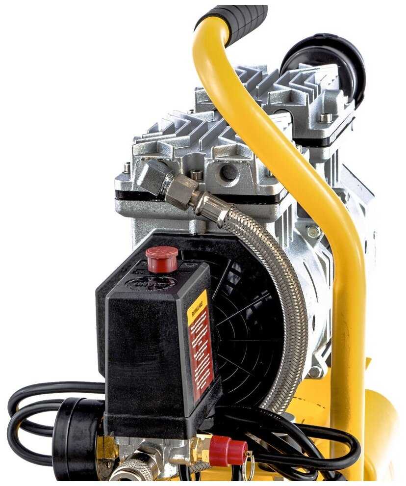 Компрессор Denzel Компрессор безмасляный Denzel DLS 650/10 (0.65 кВт) фотография 9