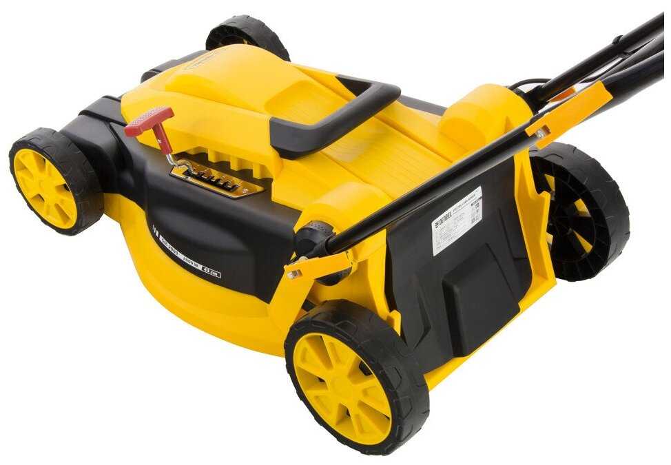 Электрическая газонокосилка Denzel GM-2000 (96618) фотография 15