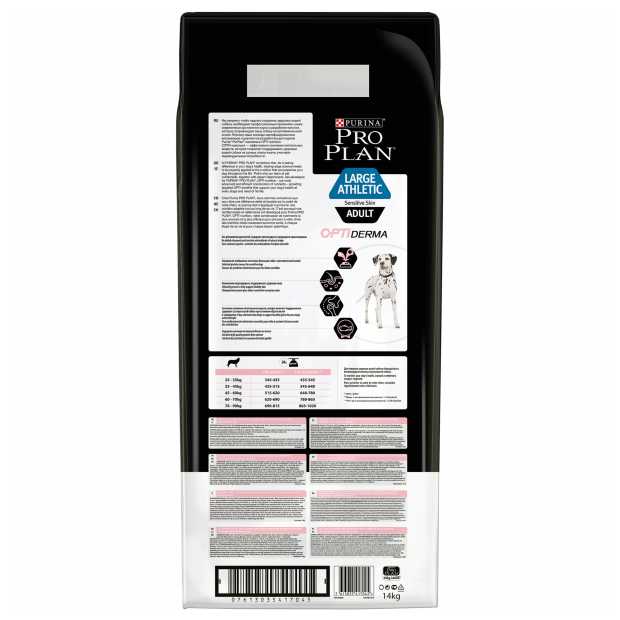 Сухой корм для собак Purina Pro Plan Large Athletic Sensitive Skin с лососем фотография 15