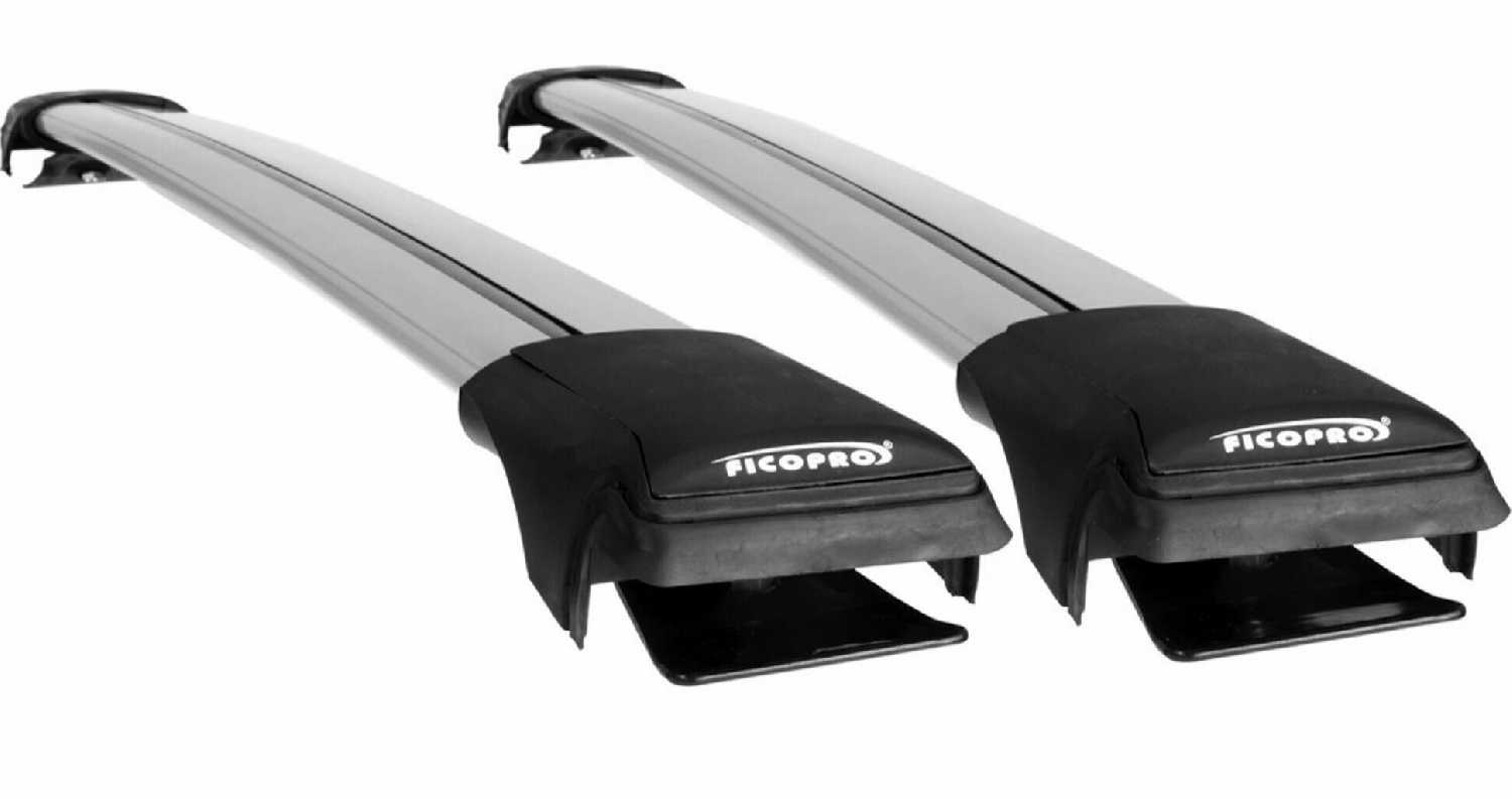 Багажник в сборе FicoPro для рейлингов с просветом для Alfa Romeo 159 Sportwagon 2006-2011 (R54-S)