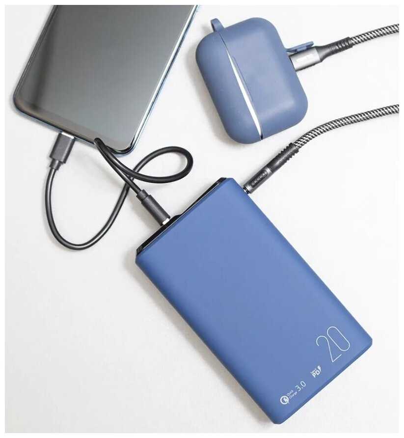 Внешний Аккумулятор Olmio QS-20 фотография 2