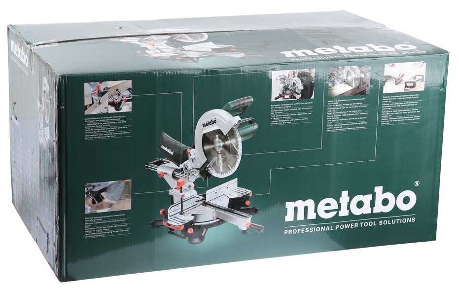 Торцовочная сетевая пила Metabo KGS 305 M фотография 11