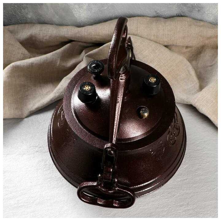 Казан алюминиевый Шафран Афганский двухцветный фотография 7