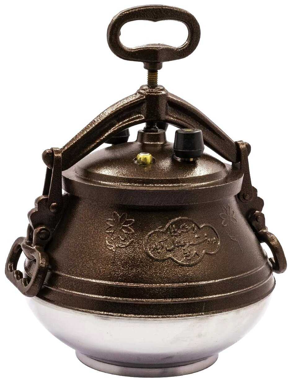 Казан алюминиевый Шафран Афганский двухцветный фотография 8