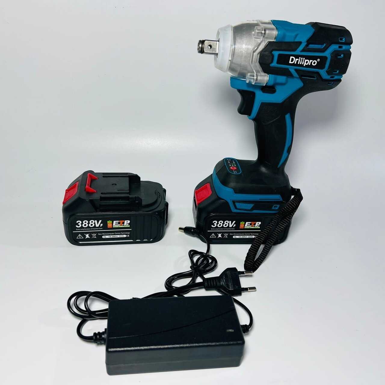 Гайковерт аккумуляторный ДриллПро Гайковерт ударный