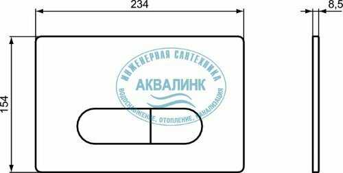 Кнопка смыва Ideal Standard Oleas M1 (R0115) фотография 12