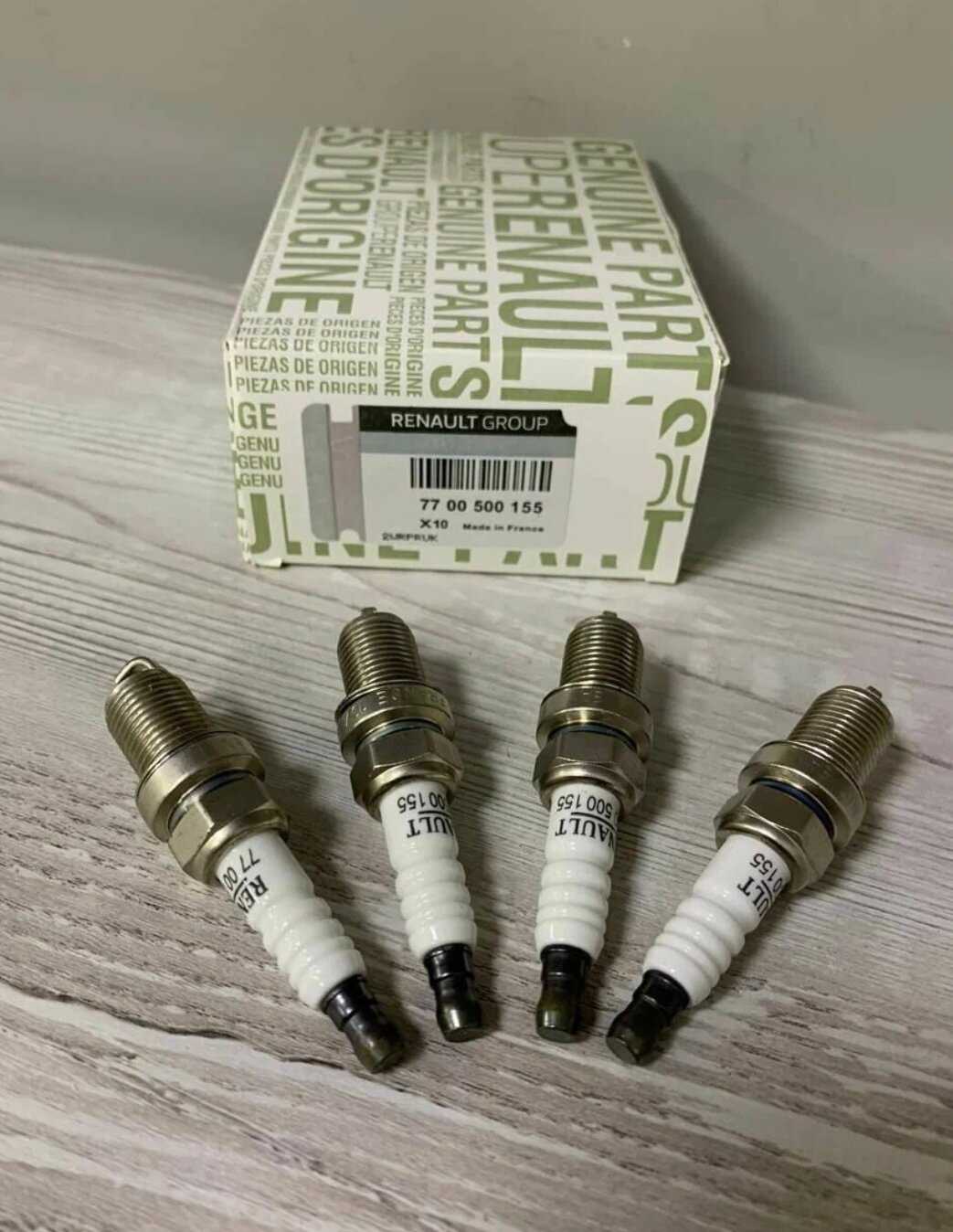 Свечи зажигания RENAULT Свечи зажигания (7700500155) фотография 7