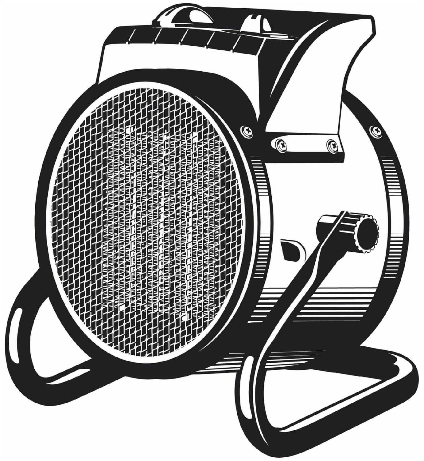 Электрическая тепловая пушка ЗУБР Тепловая пушка (ТПК-3Р) фотография 16