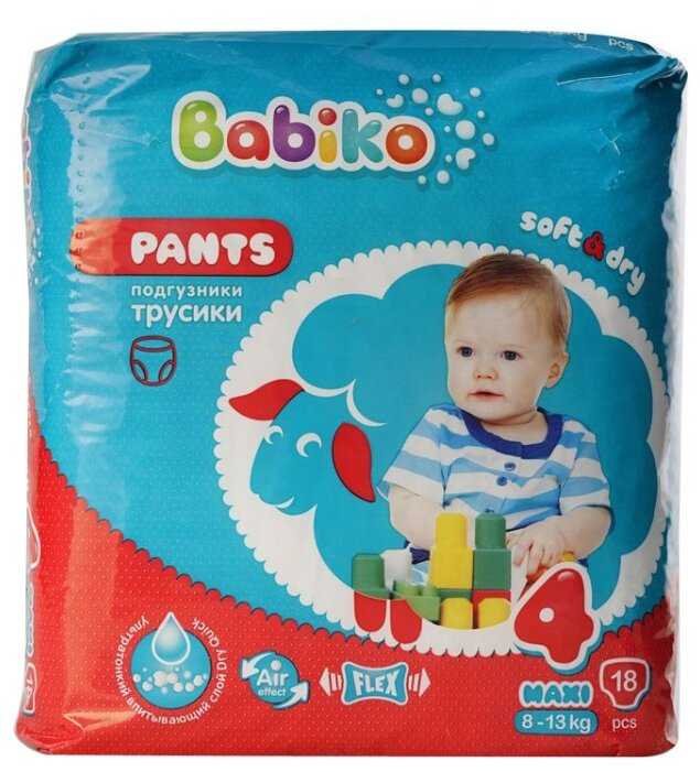 Babiko трусики 4 (8-13 кг) 18 шт.