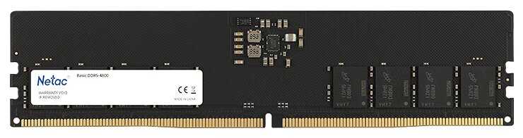 Оперативная память Netac Basic 16 ГБ DDR5 SODIMM (NTBSD5P48SP-16)