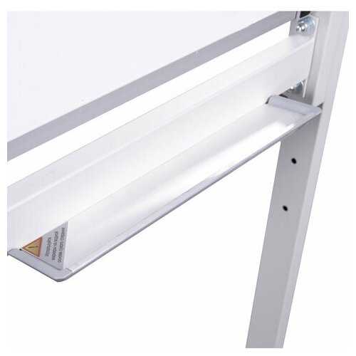 Доска магнитно-маркерная на стенде 90х60 см, 2-сторонняя, BRAUBERG, 238139 фотография 4