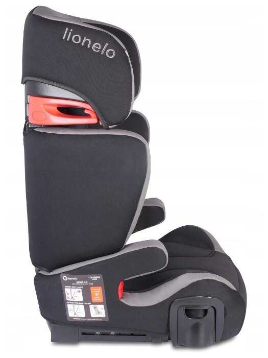 Автокресло группа 2/3 (15-36 кг) Lionelo Hugo Leather Isofix фотография 2