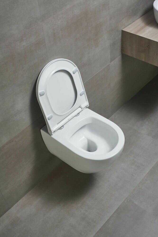 Чаша унитаза подвесная beWash Bogen (88303201) фотография 10
