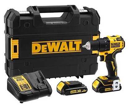 Аккумуляторная дрель-шуруповерт DeWALT DCD708S2T фотография 1
