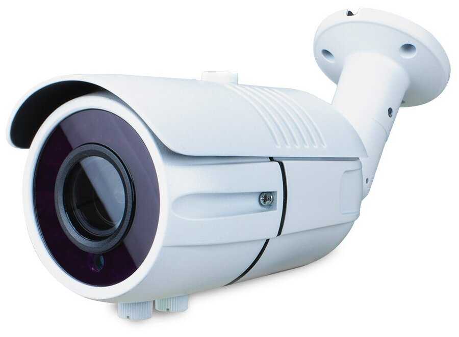 Цилиндрическая камера видеонаблюдения IP Ps-Link IP105PR матрица 5Мп с POE питанием и вариофокальным объективом