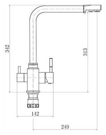 Смеситель Kuppersberg GEO KG 2385 CR фотография 12