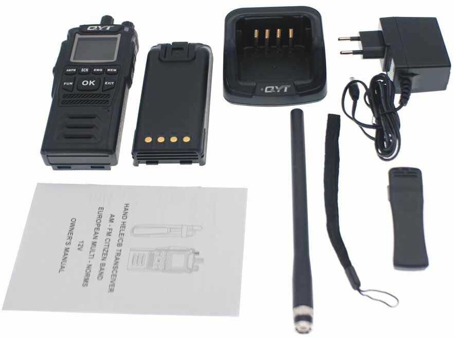 Портативная радиостанция QYT CB-58 (27МГц) фотография 9