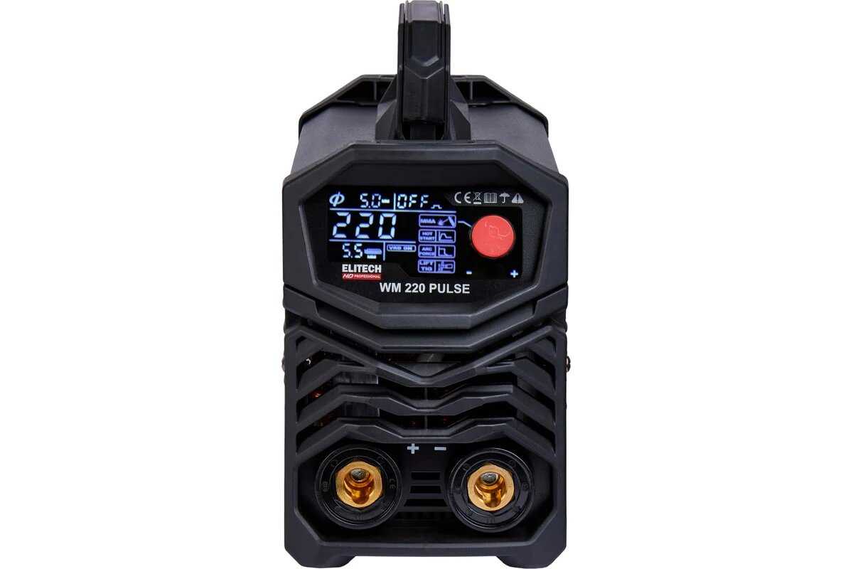 Сварочный аппарат Elitech WM 220 Pulse (7.5кВт) фотография 1